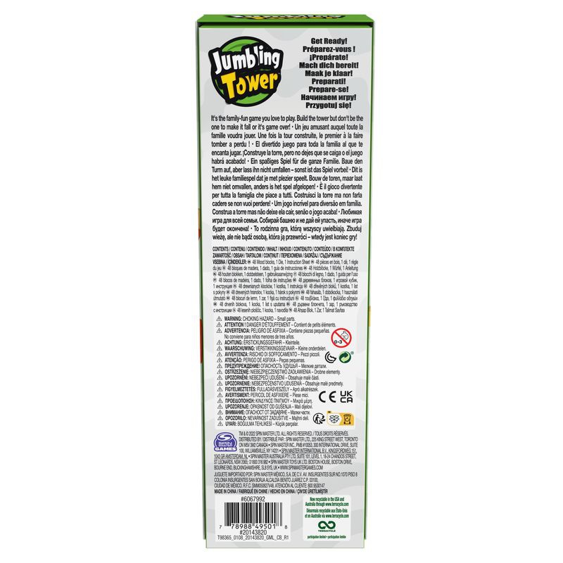 Spin Master Games gioco Torre Instabile