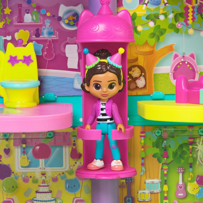 Gabby's Dollhouse grande casa festa