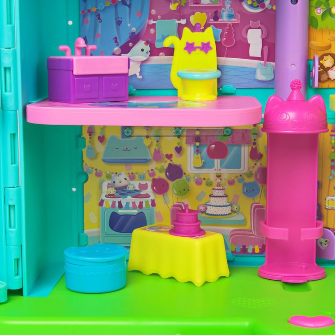Gabby's Dollhouse grande casa festa