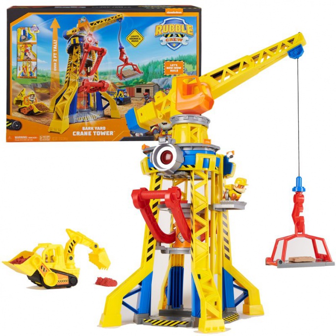 Rubble & Crew gru interattiva con suoni 60 cm