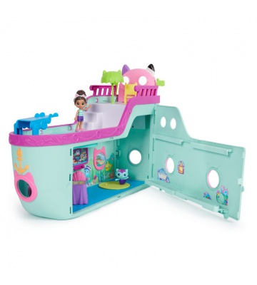 Gabby's Dollhouse set di gioco grande nave