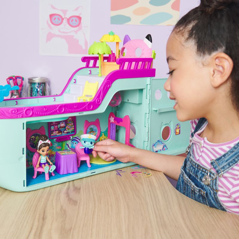 Gabby's Dollhouse set di gioco grande nave