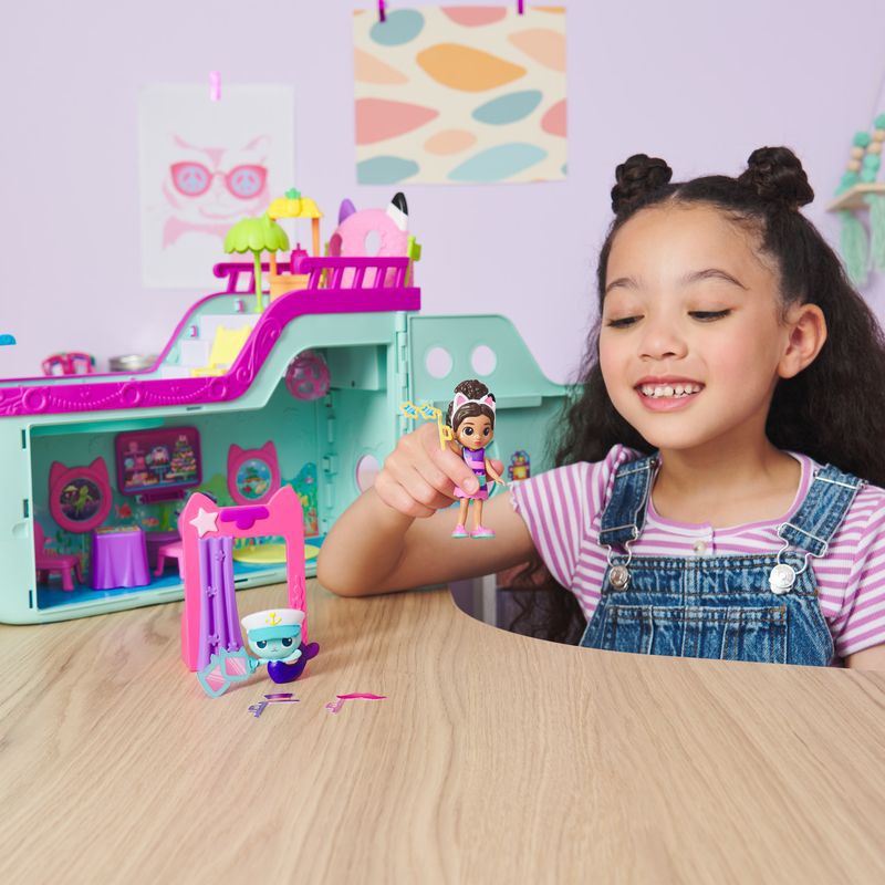 Gabby's Dollhouse set di gioco grande nave