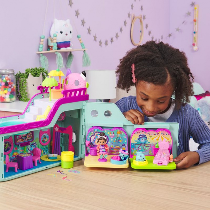 Gabby's Dollhouse set di gioco grande nave