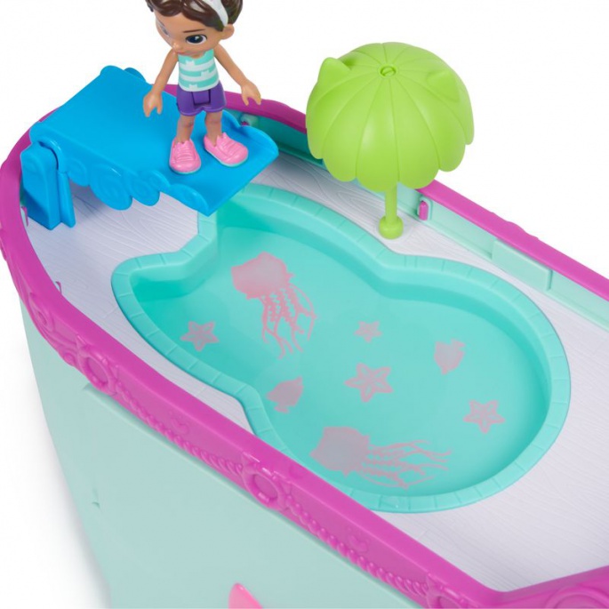 Gabby's Dollhouse set di gioco grande nave