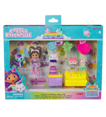 Gabby's Dollhouse confezione multipla di personaggi di compleanno