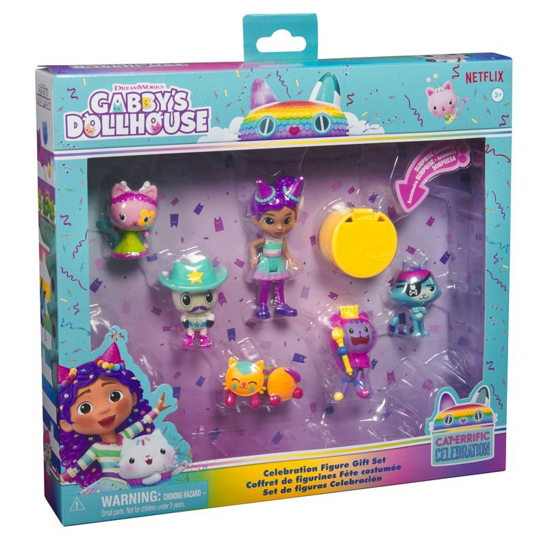 Gabby's Dollhouse multipack di figure - festa