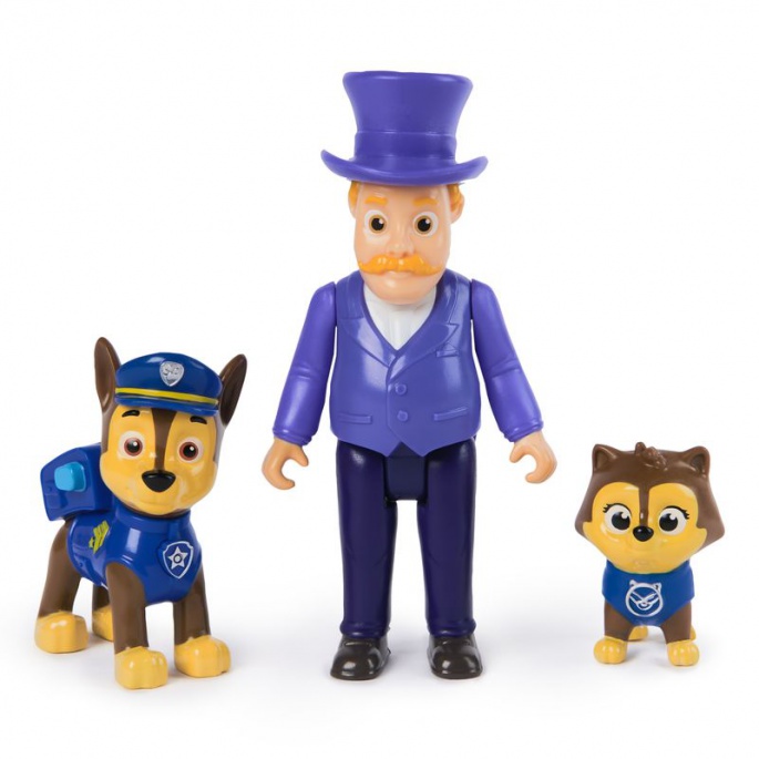 PAW Patrol sindaco Humdinger con la figura di Chase