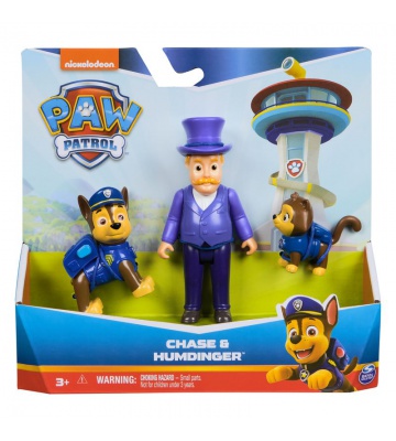 PAW Patrol sindaco Humdinger con la figura di Chase