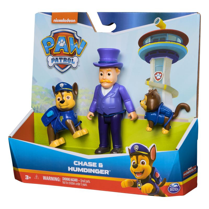 PAW Patrol sindaco Humdinger con la figura di Chase