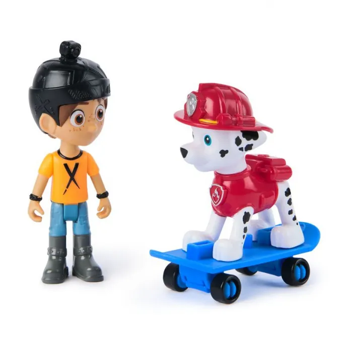 PAW Patrol audace Danny X con la figura di Marshall