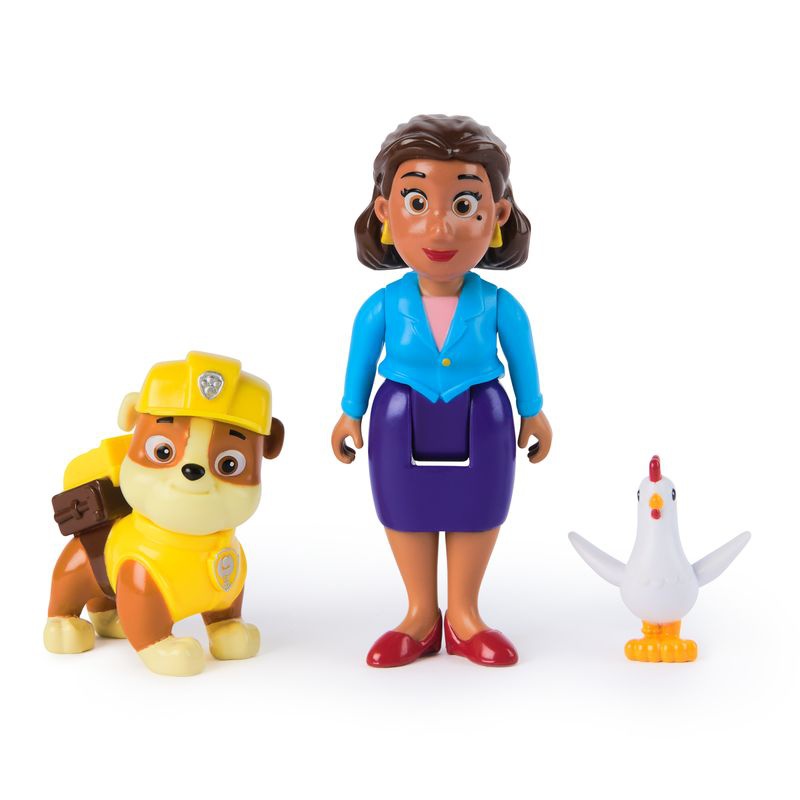 PAW Patrol sindaco Goodway con la figura di Rubble