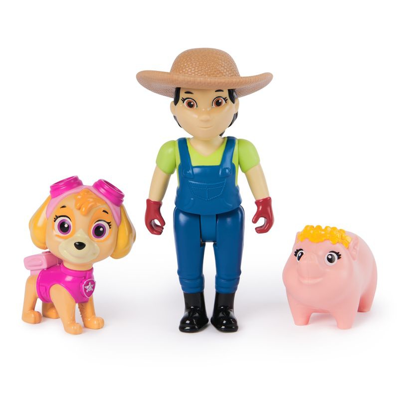 PAW Patrol contadina Yumi con la figura di Skye