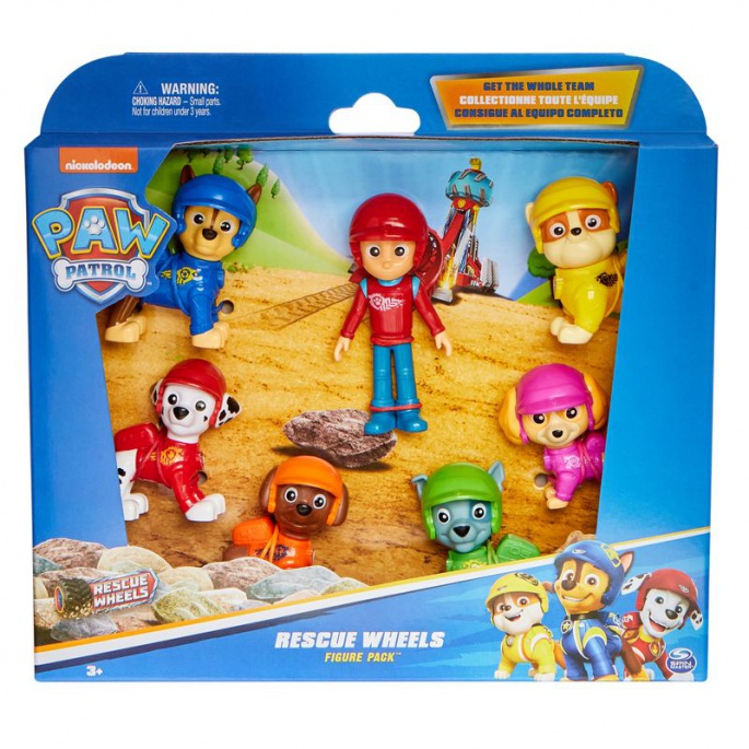 PAW Patrol confezione multipla di figure Rescue Wheels