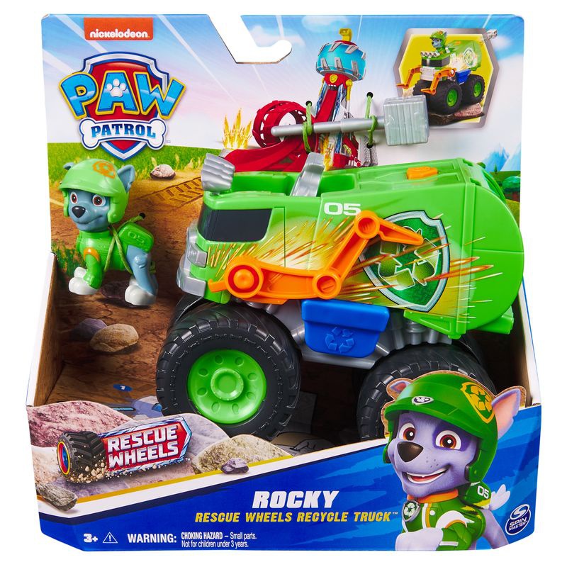 PAW Patrol Ruote di soccorso veicolo tematico Rocky