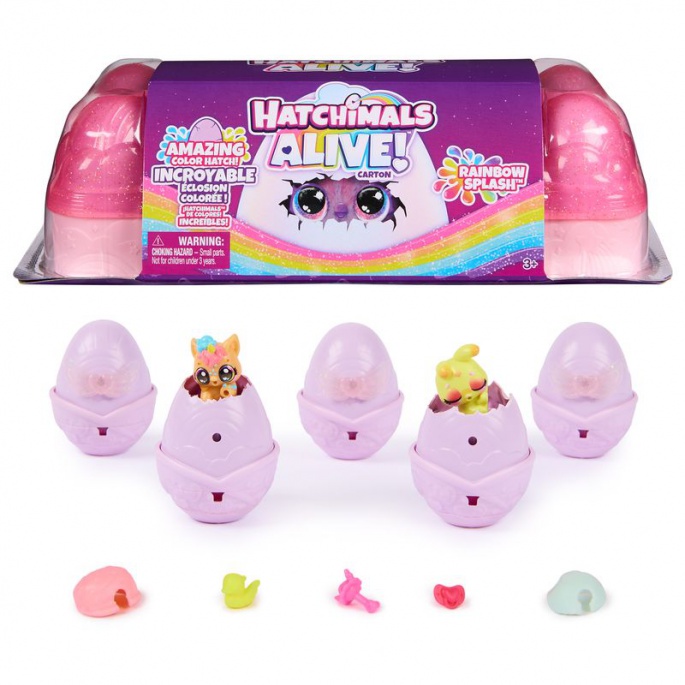 Hatchimals Animali che si schiudono nell'acqua cartone