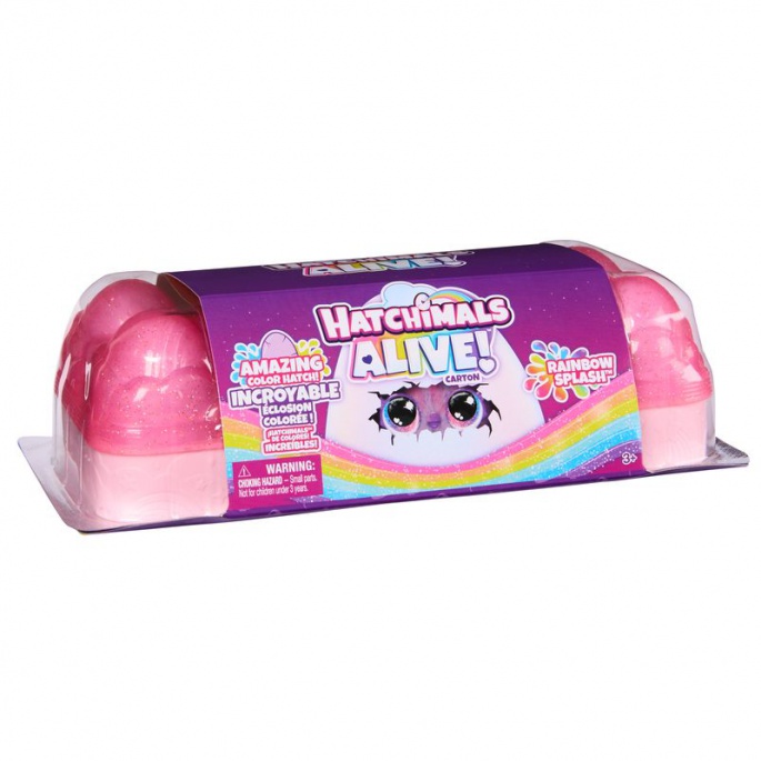 Hatchimals Animali che si schiudono nell'acqua cartone