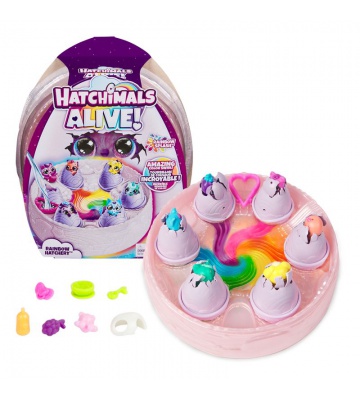Hatchimals set di gioco arcobaleno