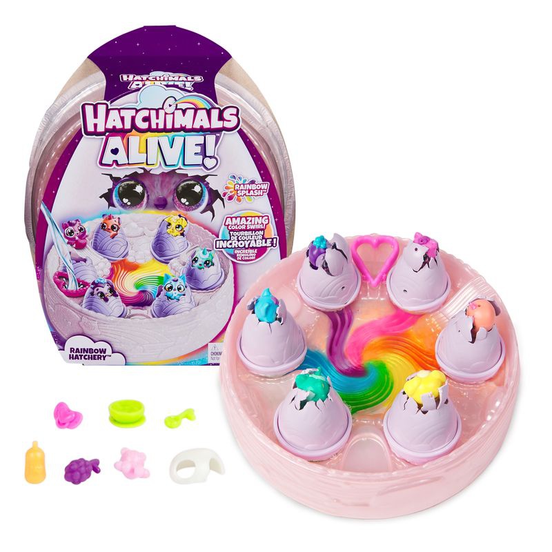Hatchimals set di gioco arcobaleno