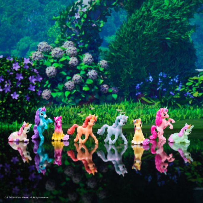 Unicorn Academy statuine da collezione in fiore