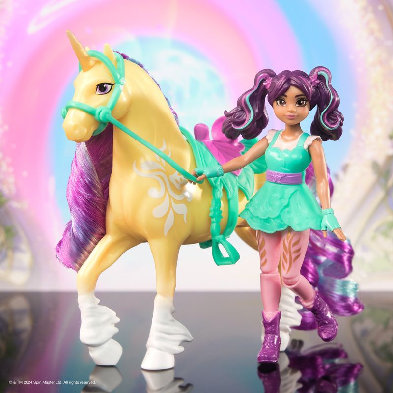 Unicorn Academy figure Ava e Leaf 11 cm