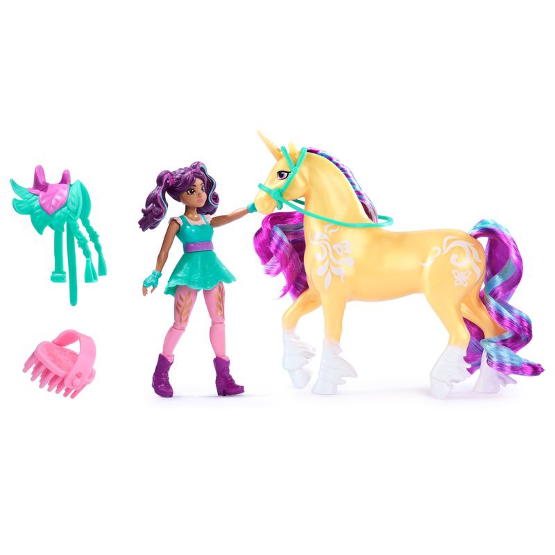 Unicorn Academy figure Ava e Leaf 11 cm
