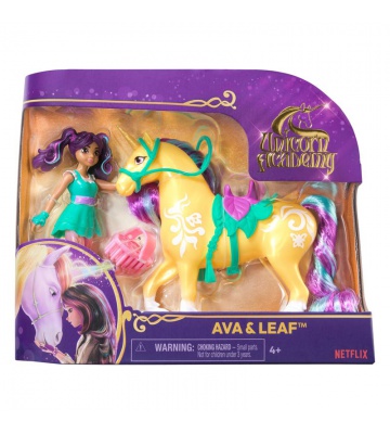 Unicorn Academy figure Ava e Leaf 11 cm