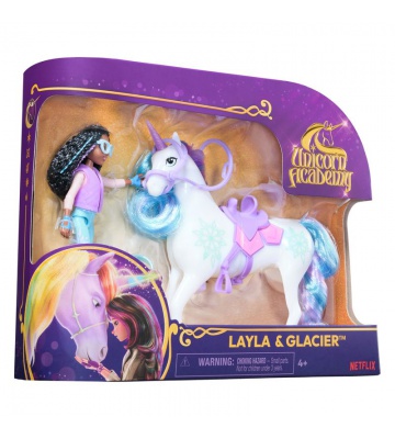 Unicorn Academy figure Layla e Glacier 11 cm