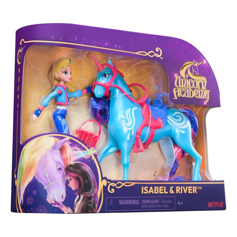 Unicorn Academy figure Isabel e River 11 cm