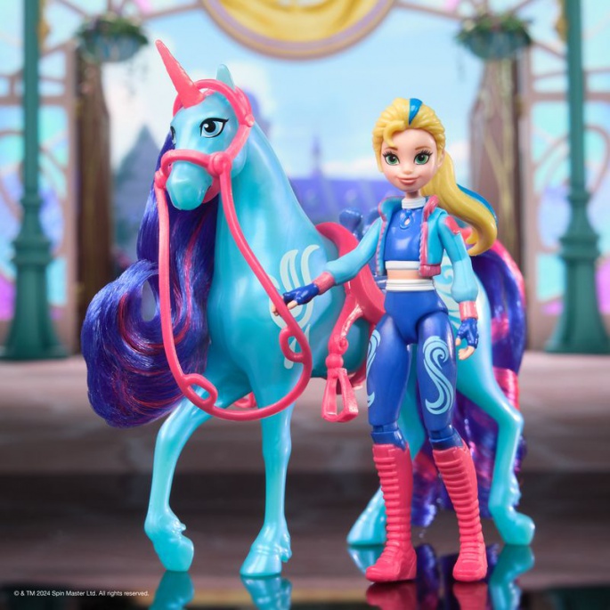 Unicorn Academy figure Isabel e River 11 cm