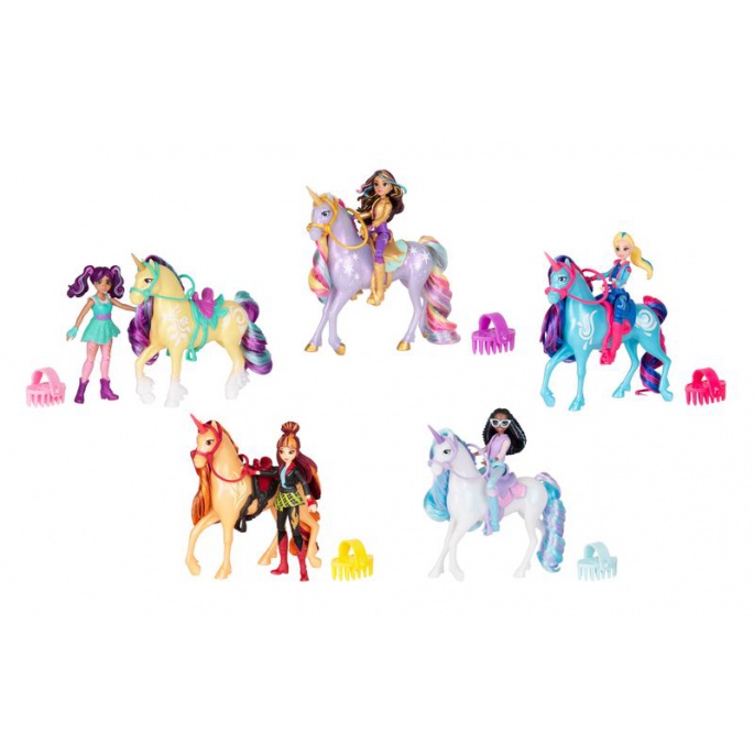 Unicorn Academy figure Isabel e River 11 cm