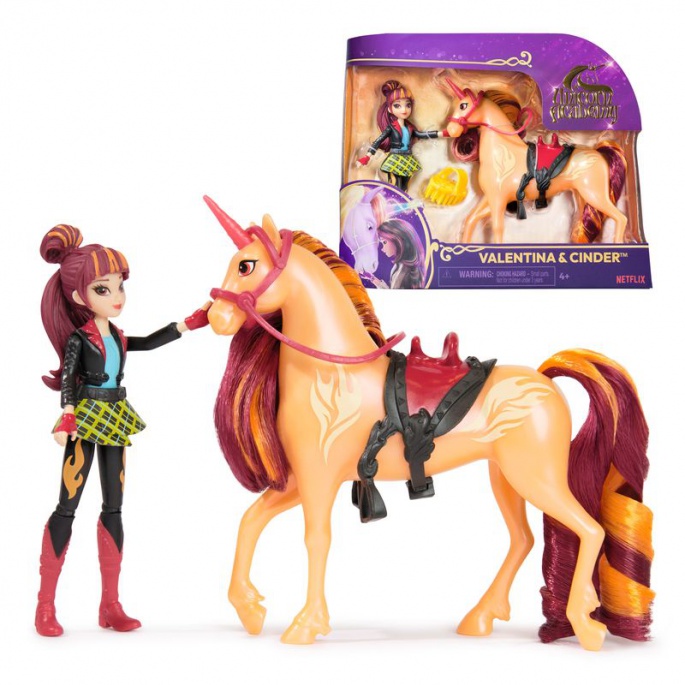 Unicorn Academy figure di Valentina e Cinder 11 cm