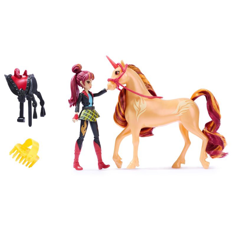 Unicorn Academy figure di Valentina e Cinder 11 cm