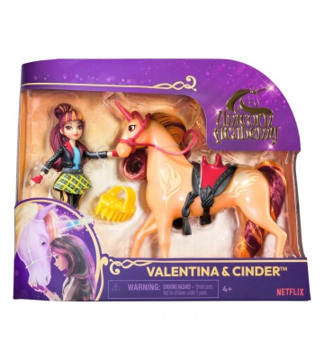 Unicorn Academy figure di Valentina e Cinder 11 cm