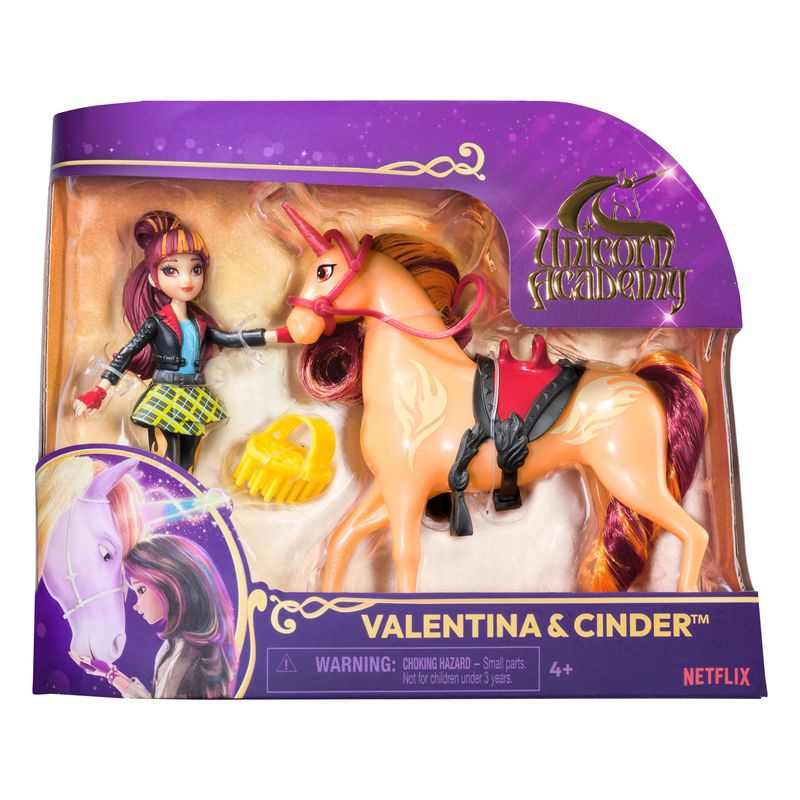 Unicorn Academy figure di Valentina e Cinder 11 cm