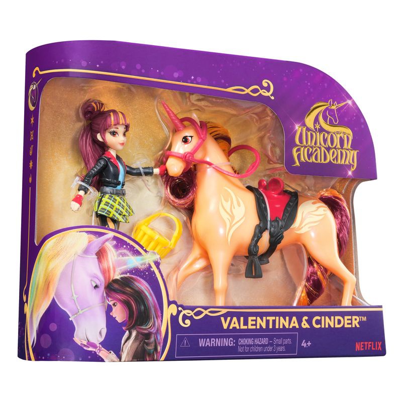 Unicorn Academy figure di Valentina e Cinder 11 cm