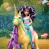 Unicorn Academy pettinare unicorno Leaf 28 cm
