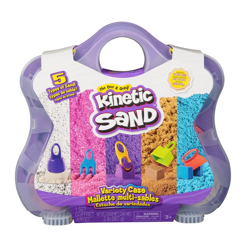 Kinetic Sand valigetta con accessori