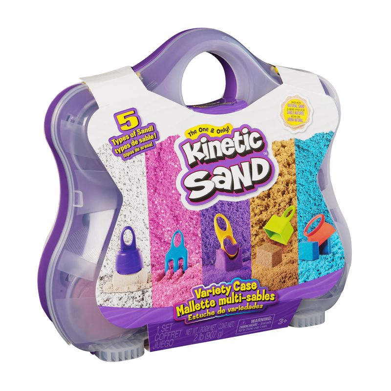 Kinetic Sand valigetta con accessori