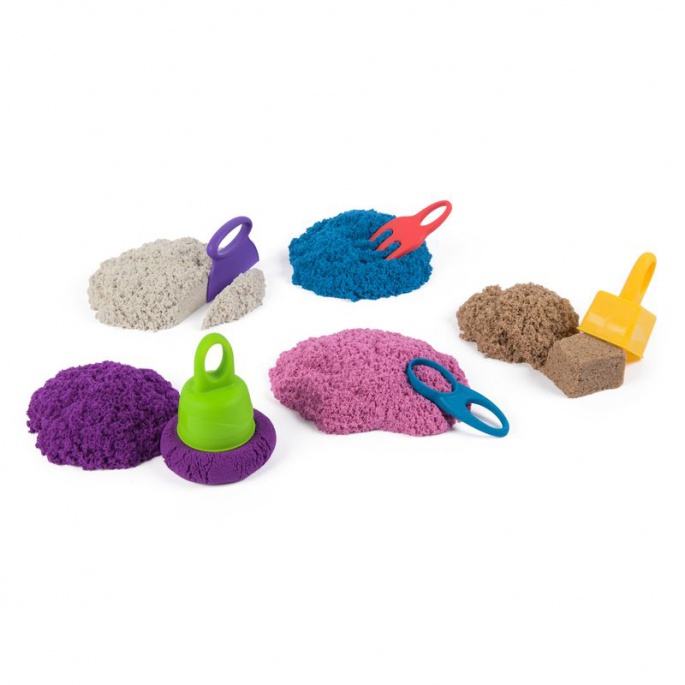Kinetic Sand valigetta con accessori