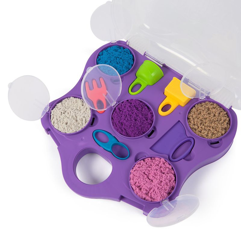 Kinetic Sand valigetta con accessori