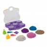 Kinetic Sand valigetta con accessori