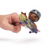 Tech Deck SK8 Crew fingerboard con figura di casco grigio