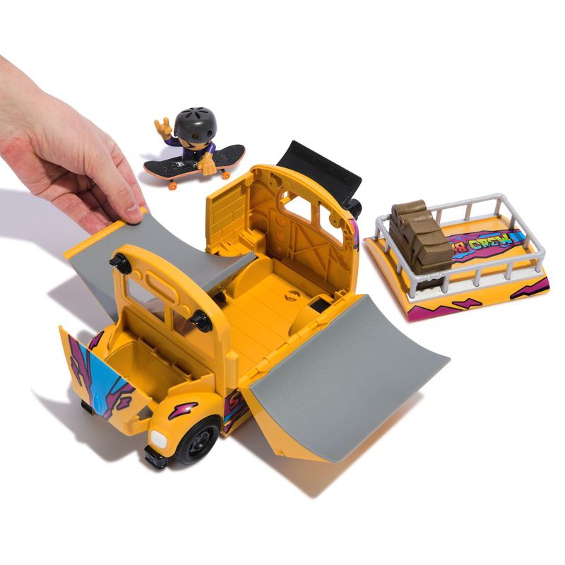 Tech Deck SK8 Crew set di gioco autobus