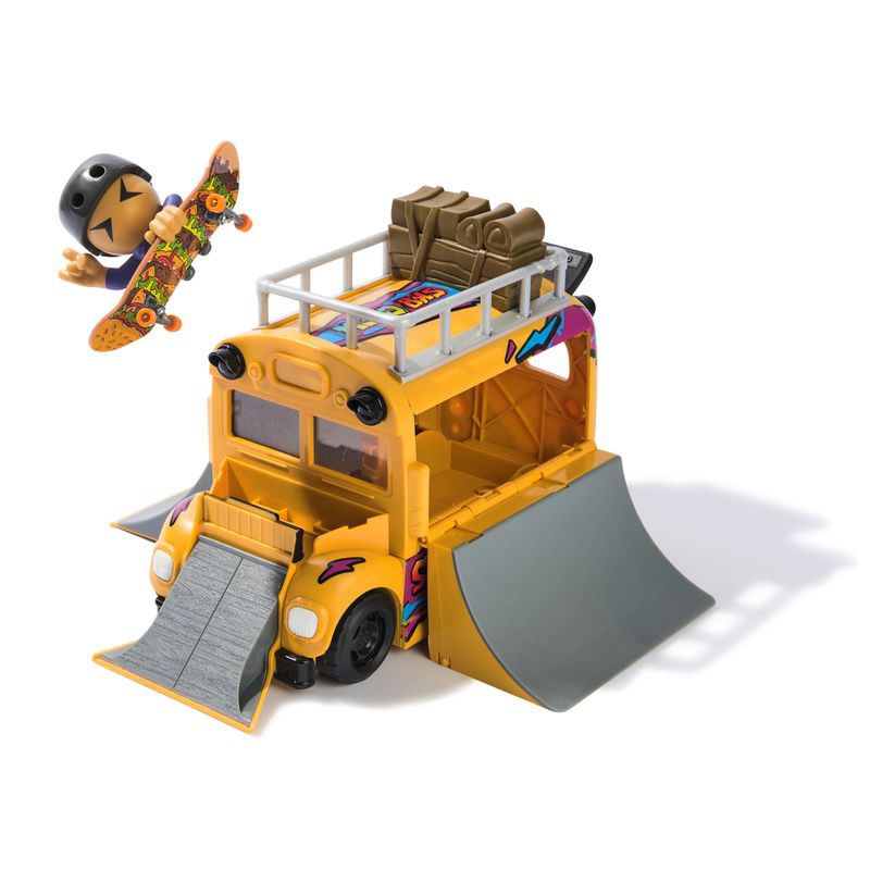 Tech Deck SK8 Crew set di gioco autobus