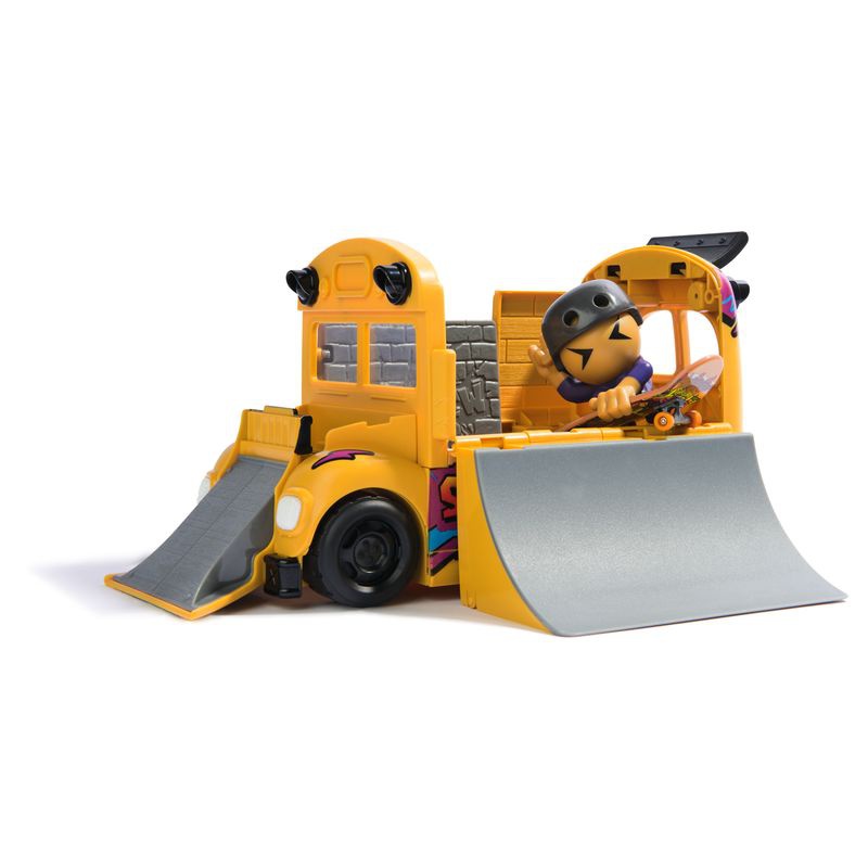 Tech Deck SK8 Crew set di gioco autobus