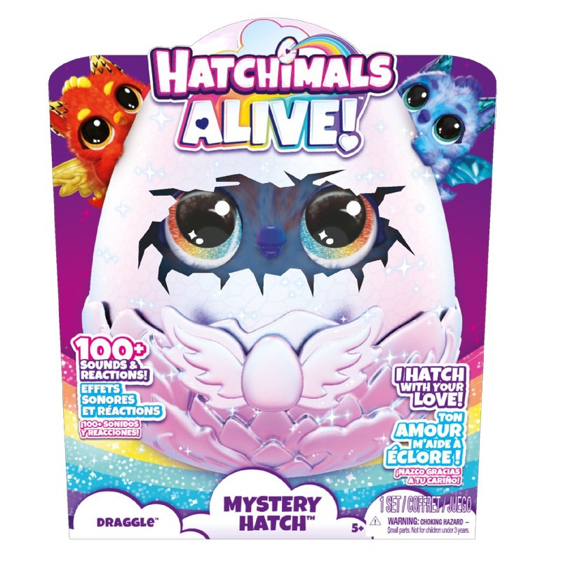 Hatchimals animaletto interattivo drago che si schiude