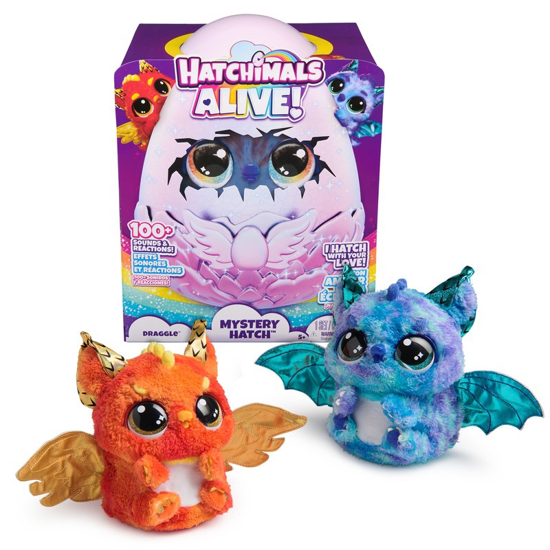 Hatchimals animaletto interattivo drago che si schiude