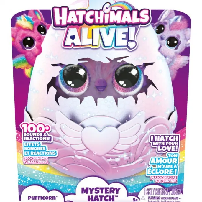 Hatchimals unicorno interattivo che si schiude