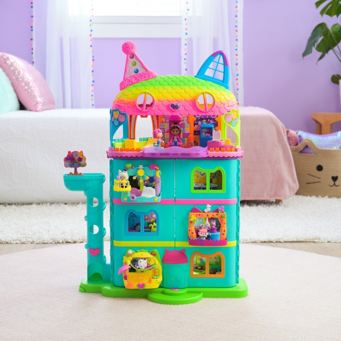 Gabby's Dollhouse grande casa festa